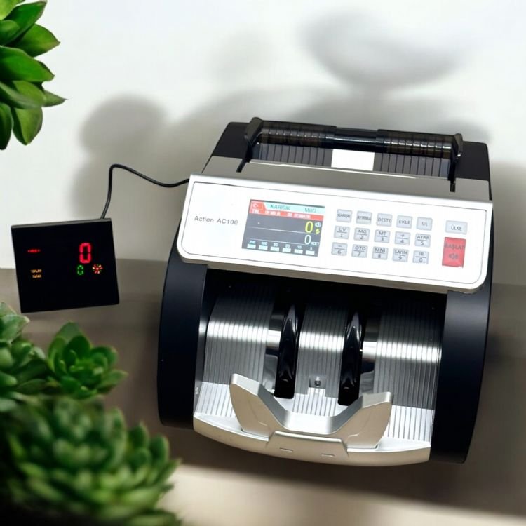 Action AC100 TL / EURO Kağıt Para Sayma Makinesi
